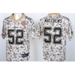 Nike Green Bay Packers #52 Clay Matthews 2013 USMC Camo Elite Jersey