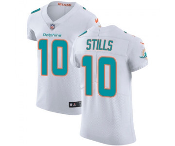 Nike Miami Dolphins #10 Kenny Stills White Men's Stitched NFL Vapor Untouchable Elite Jersey