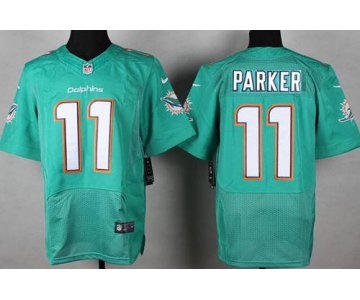 Nike Miami Dolphins #11 DeVante Parker 2013 Green Elite Jersey
