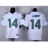 Nike Miami Dolphins #14 Jarvis Landry 2013 White Elite Jersey