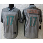 Nike Miami Dolphins #17 Ryan Tannehill 2013 Gray Vapor Elite Jersey
