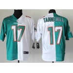 Nike Miami Dolphins #17 Ryan Tannehill Green/White Two Tone Elite Jersey