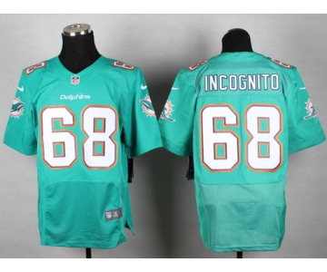 Nike Miami Dolphins #68 Richie Incognito 2013 Green Elite Jersey