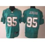 Nike Miami Dolphins #95 Dion Jordan 2013 Green Elite Jersey