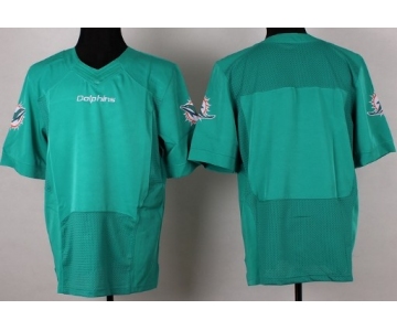 Nike Miami Dolphins Blank 2013 Green Elite Jersey