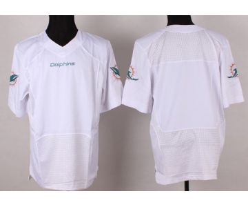 Nike Miami Dolphins Blank 2013 White Elite Jersey