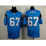 Nike Carolina Panthers #67 Ryan Kalil Light Blue Elite Jersey