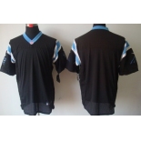 Nike Carolina Panthers Blank Black Elite Jersey