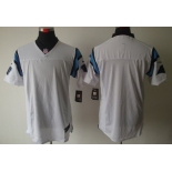 Nike Carolina Panthers Blank White Elite Jersey