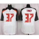 Men's Tampa Bay Buccaneers #37 Keith Tandy White Road NFL Nike Elite Jersey