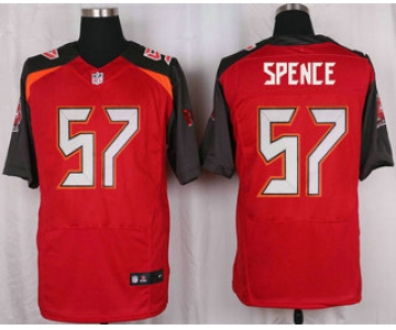 Men's Tampa Bay Buccaneers #57 Noah Spence Red Team Color NFL Nike Elite Jersey