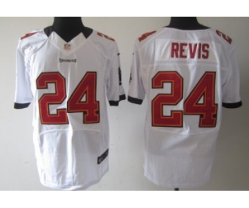 Nike Tampa Bay Buccaneers #24 Darrelle Revis White Elite Jersey