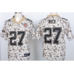 Nike Baltimore Ravens #27 Ray Rice 2013 USMC Camo Elite Jersey