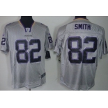 Nike Baltimore Ravens #82 Torrey Smith Lights Out Gray Elite Jersey