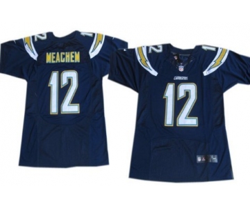 Nike San Diego Chargers #12 Robert Meachem 2013 Navy Blue Elite Jersey