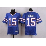 Men's Buffalo Bills #15 Chris Hogan 2013 Nike Light Blue Elite Jersey