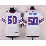 Men's Buffalo Bills #50 Tony Steward White Road NFL Nike Elite Jersey