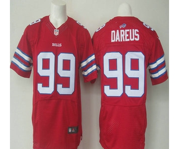 Men's Buffalo Bills #99 Marcell Dareus Red 2015 NFL Nike Elite Jersey