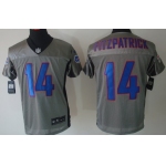 Nike Buffalo Bills #14 Ryan Fitzpatrick Gray Shadow Elite Jersey