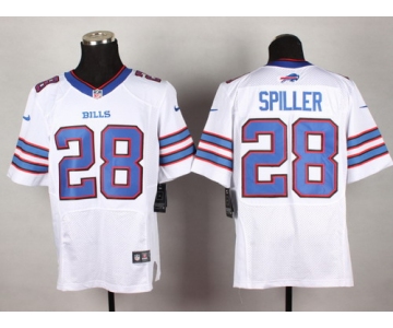 Nike Buffalo Bills #28 C.J. Spiller 2013 White Elite Jersey