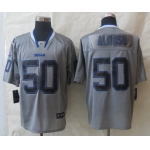Nike Buffalo Bills #50 Kiko Alonso Lights Out Gray Elite Jersey