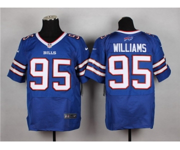 Nike Buffalo Bills #95 Kyle Williams 2013 Light Blue Elite Jersey
