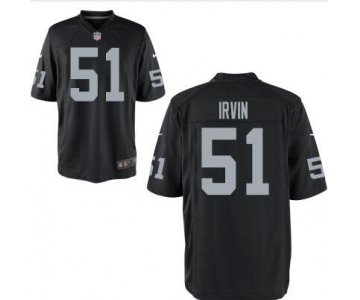 Men's Oakland Raiders #51 Black Team Color 2015 NFL Nike Elite Jersey