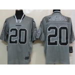 Nike Oakland Raiders #20 Darren McFadden Lights Out Gray Elite Jersey