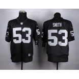 Nike Oakland Raiders #53 Malcolm Smith  Black Elite Jersey