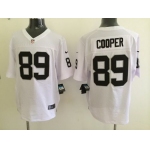 Nike  Oakland Raiders #89 Amari Cooper White Elite Jersey