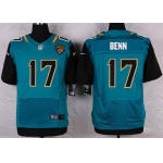 Men's Jacksonville Jaguars #17 Arrelious Benn Teal Green Alternate NFL Nike Elite Jersey