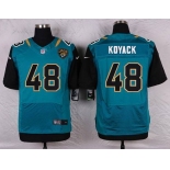 Men's Jacksonville Jaguars #48 Ben Koyack Teal Green Alternate NFL Nike Elite Jersey