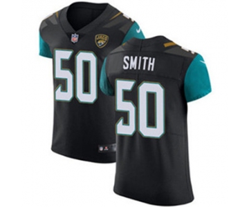 Men's Nike Jacksonville Jaguars #50 Telvin Smith Black Alternate Stitched NFL Vapor Untouchable Elite Jersey