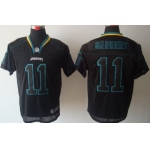 Nike Jacksonville Jaguars #11 Blaine Gabbert Lights Out Black Elite Jersey