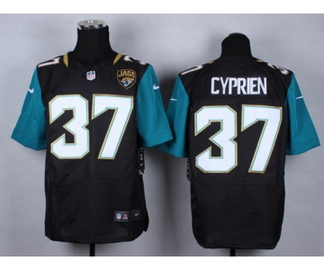 Nike Jacksonville Jaguars #37 Johnathan Cyprien 2013 Black Elite Jersey