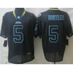 Nike Jacksonville Jaguars #5 Blake Bortles Lights Out Black Elite Jersey