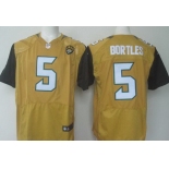 Nike Jacksonville Jaguars #5 Blake Bortles Nike Gold Color Rush 2015 NFL Elite Jersey
