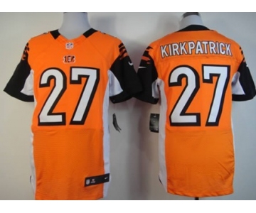 Nike Cincinnati Bengals #27 Dre Kirkpatrick Orange Elite Jersey