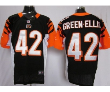 Nike Cincinnati Bengals #42 BenJarvus Green-Ellis Black Elite Jersey