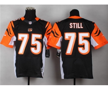 Nike Cincinnati Bengals #75 Devon Still Black Elite Jersey