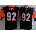 Nike Cincinnati Bengals #92 Dontay Moch Black Elite Jersey