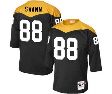 Men's Pittsburgh Steelers #88 Lynn Swann Black Retired Player 1967 Home Throwback NFL Jersey