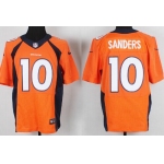 Nike Denver Broncos #10 Emmanuel Sanders 2013 Orange Elite Jersey