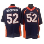 Nike Denver Broncos #52 Wesley Woodyard 2013 Blue Elite Jersey