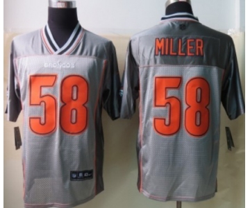 Nike Denver Broncos #58 Von Miller 2013 Gray Vapor Elite Jersey