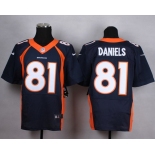 Nike Denver Broncos #81 Owen Daniels 2013 Blue Elite Jersey