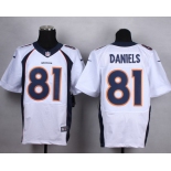 Nike Denver Broncos #81 Owen Daniels 2013 White Elite Jersey