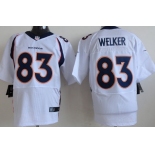 Nike Denver Broncos #83 Wes Welker 2013 White Elite Jersey