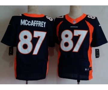 Nike Denver Broncos #87 Ed McCaffrey 2013 Blue Elite Jersey