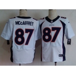 Nike Denver Broncos #87 Ed McCaffrey 2013 White Elite Jersey